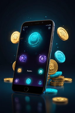 Smartphone met Gangstasino app